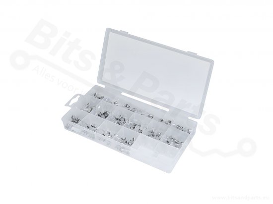 Glass fuses assortment of 160 pieces - 5x20mm slow-blow/fast-blow